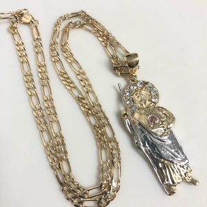 18k Gold Filled ST. Jude Necklace